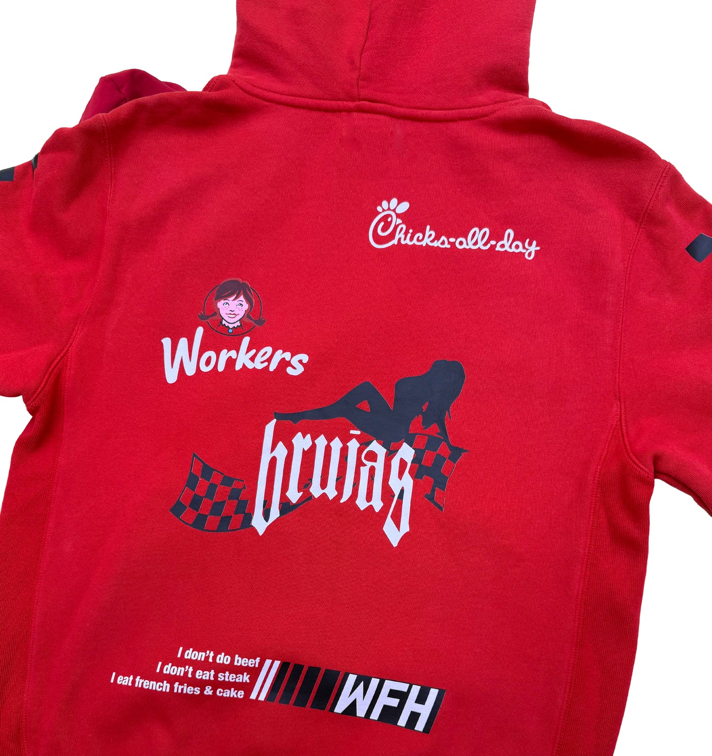 Fast Food Race Car Hoodie