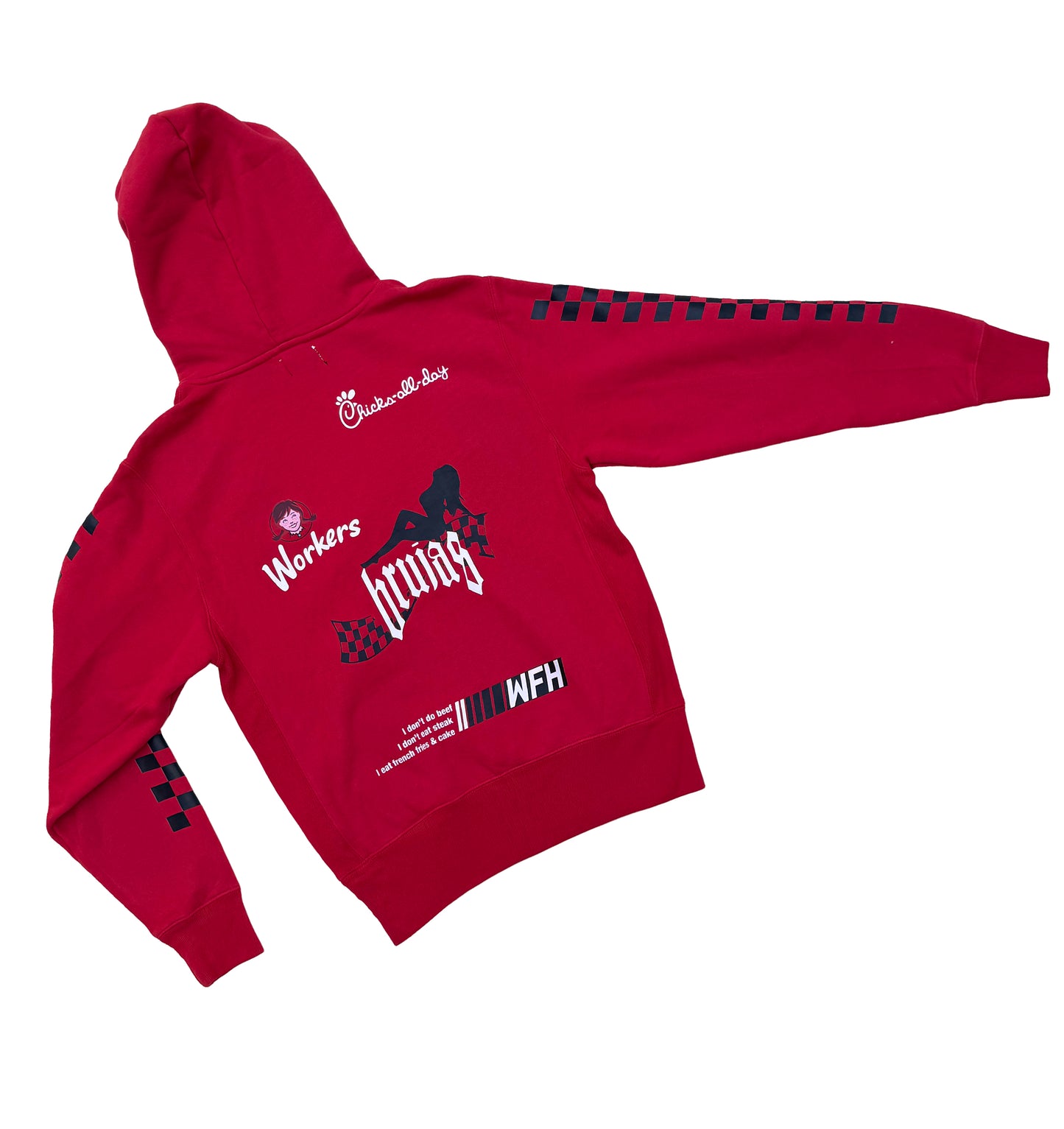 Fast Food Race Car Hoodie