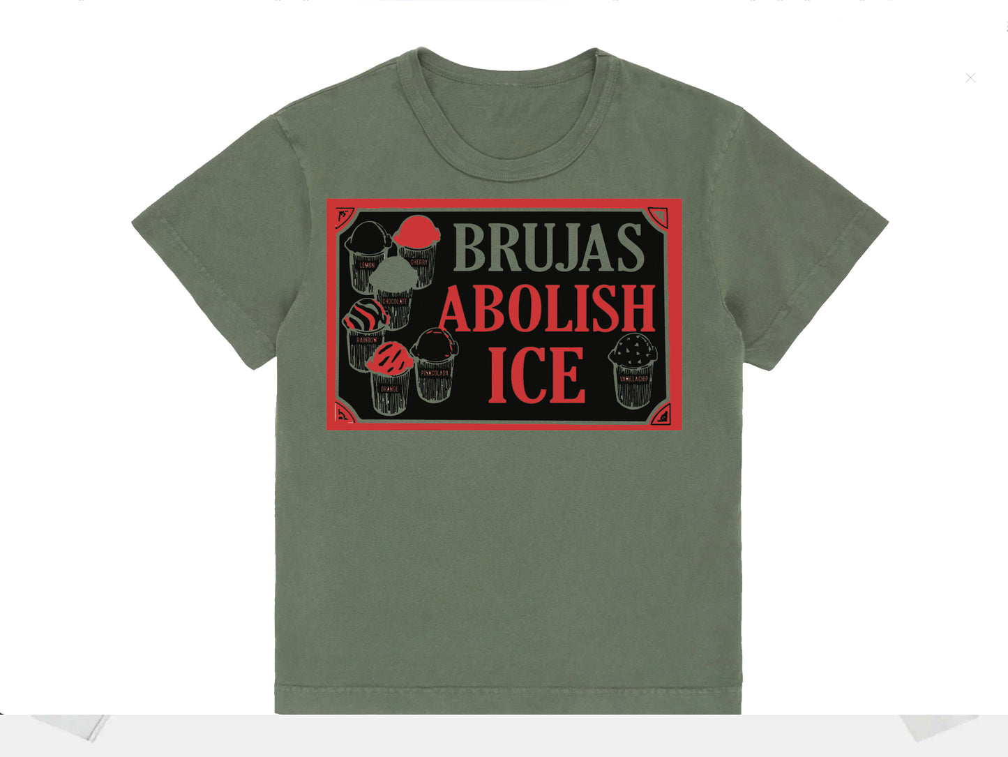 ABOLISH ICE FUNDRAISER T